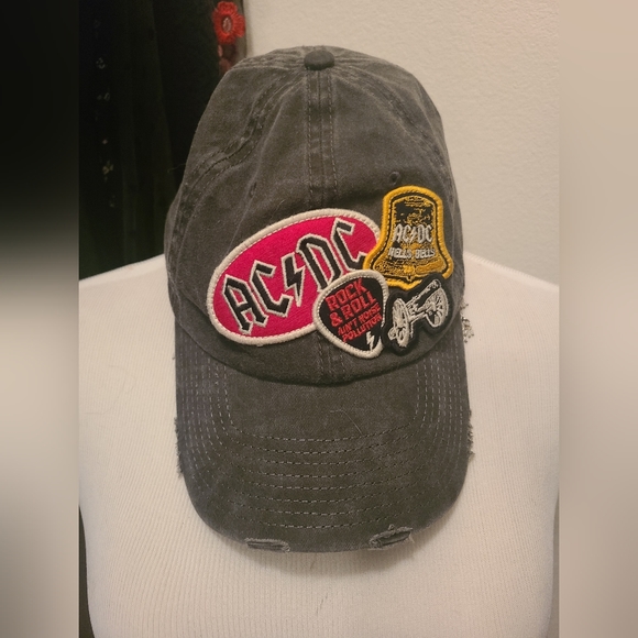 ac/dc baseball patch hat - Picture 2 of 4